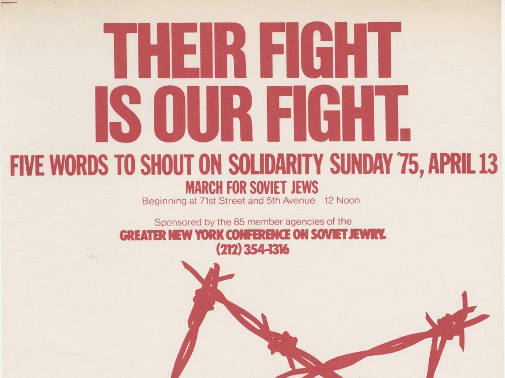 "Their Fight is Our Fight," 1975